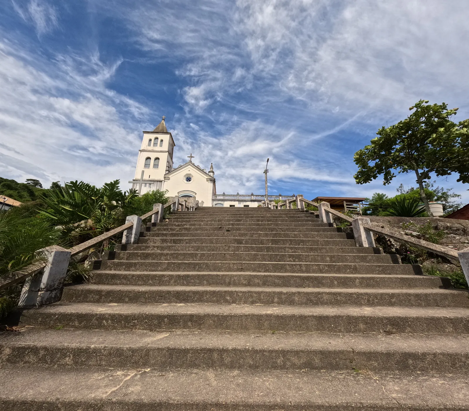 Igreja Matriz de São Joaquim, no centro de Garopaba