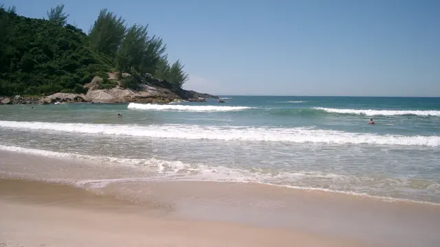 Praia da Ferrugem, em Garopaba